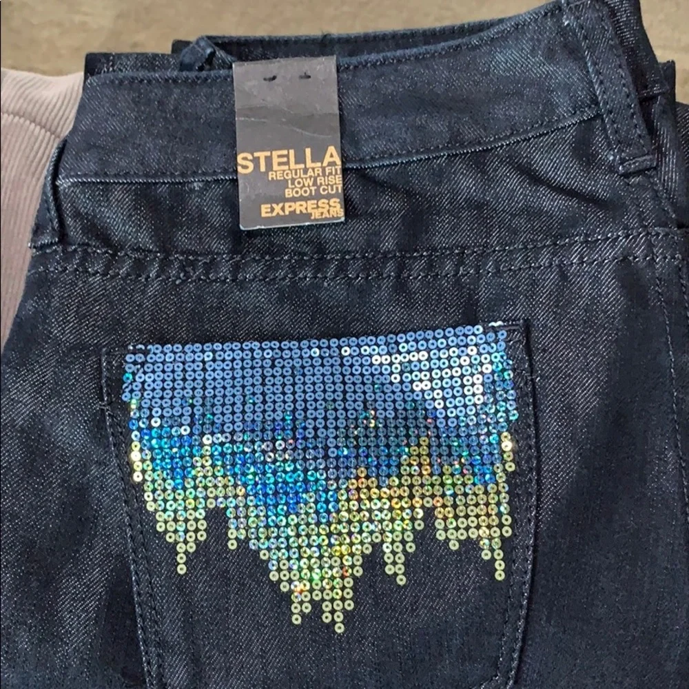 Express jeans bundle bootcut Stella 2 pack - Picture 3 of 5